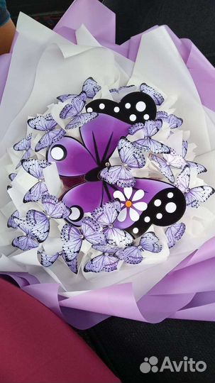 Букеты из бабочек