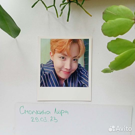 Карта хосока bts wings официальная