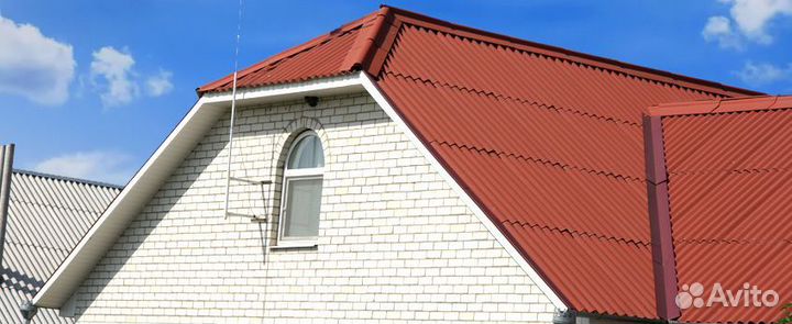 Шифер волновой цветной оптом и розницу