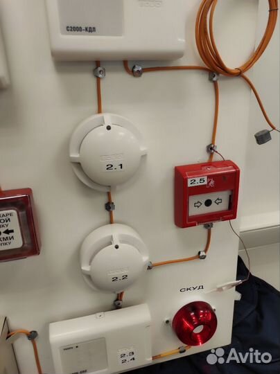 Стенд пожарной сигнализации