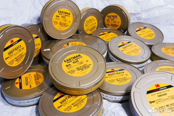 Широкая киноплёнка Kodak Vision3 65mm (120)