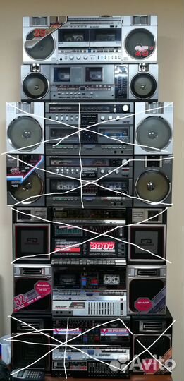 Магнитофон sharp