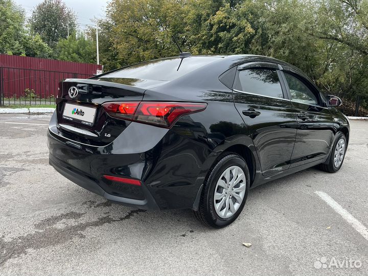 Hyundai Solaris 1.6 МТ, 2017, 109 500 км