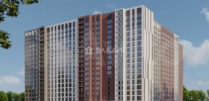 1-к. квартира, 44,1 м², 10/17 эт.