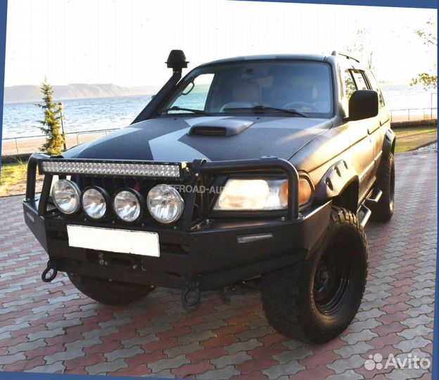 Расширители арок - на Pajero Sport 1. Отправка ТК