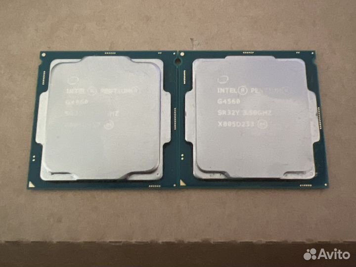 Процессор intel pentium 4 g4560