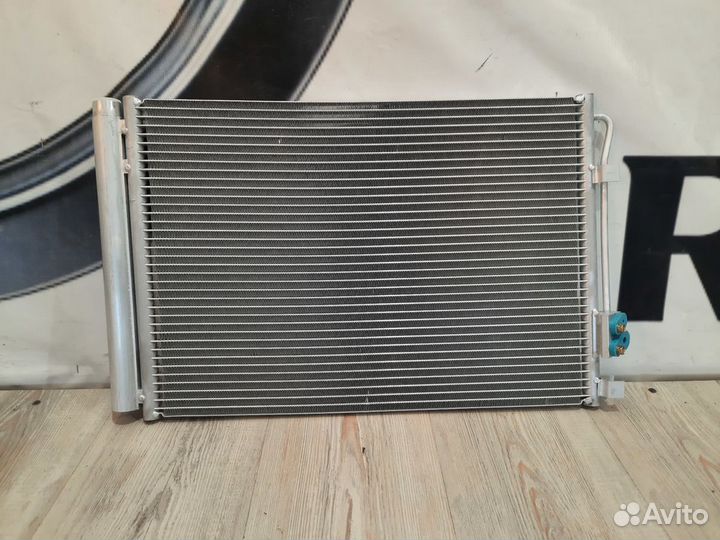 Радиатор кондиционера Hyundai solaris