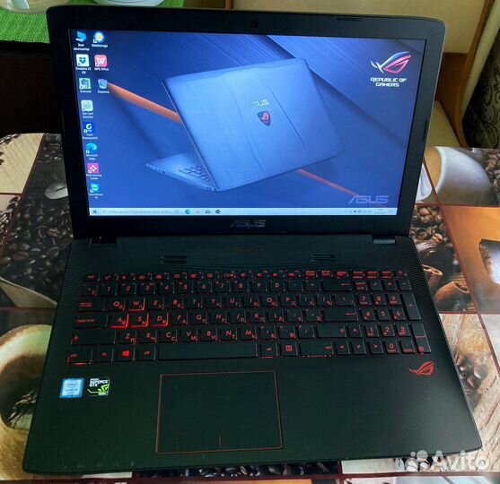 Ноутбук asus ROG