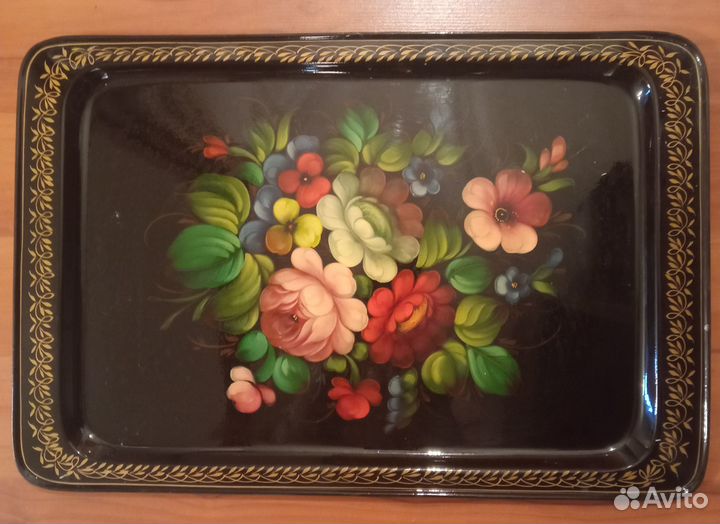 Жостовский поднос СССР
