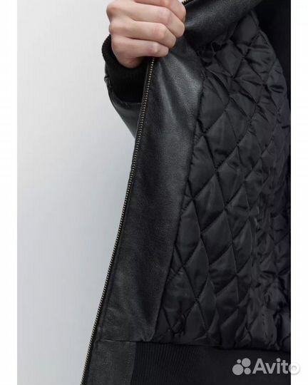 Кожаная куртка befree