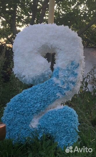 Объемная цифра 1