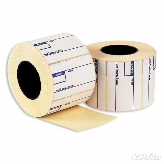 Термоэтикетки 58 х 40