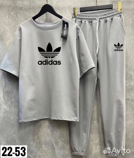 Спортивный костюм штаны и футболка adidas