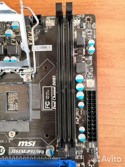 Материнская плата сокет 1155 нераб