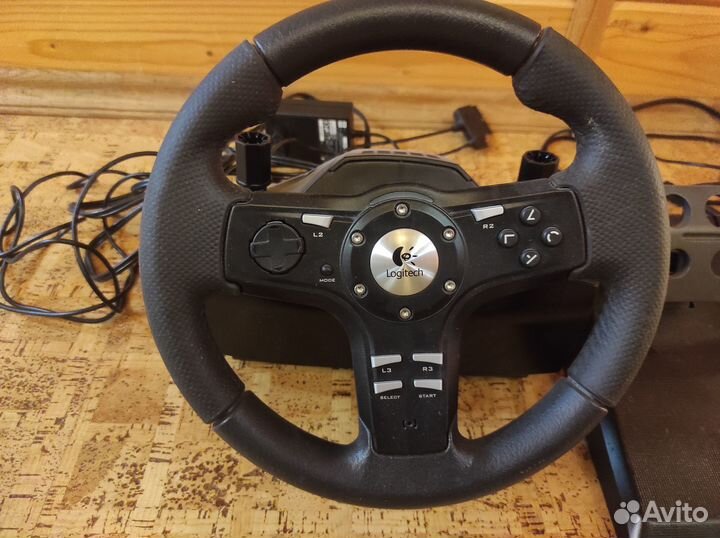 Комплект руль+педали Logitech Driving Force EX
