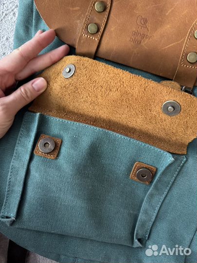 Рюкзак Ginger Bird натуральная кожа