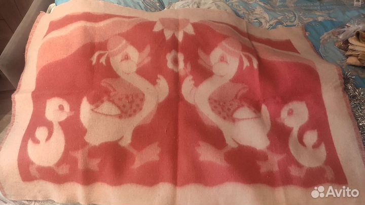 Одеяло детское шерстяное
