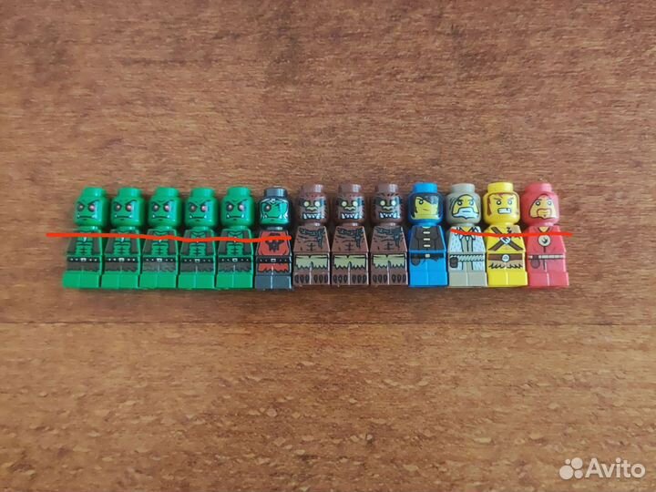 Lego минифигурки из разных серий