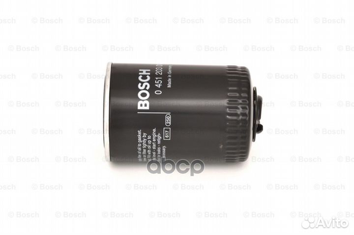 Фильтр масляный Bosch 0 451 203 012 0 451 203 012