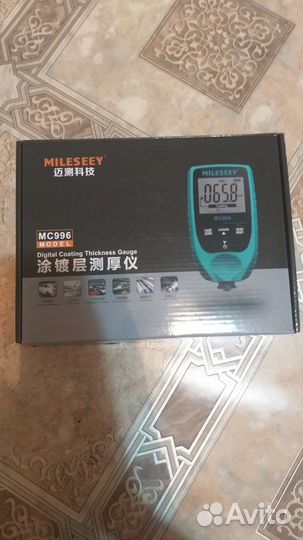 Толщиномер Mileseey MC996 с подсветкой