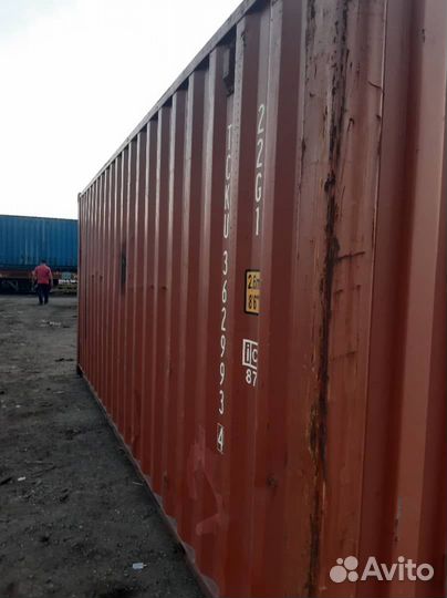 Морской контейнер 20 футов. Доставка на адрес