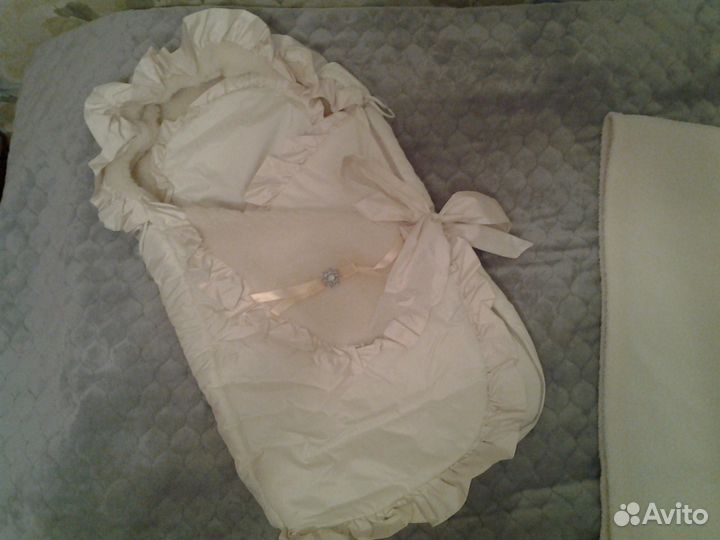 Зимний конверт на выписку