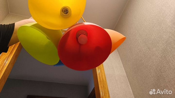 Люстра потолочная бу