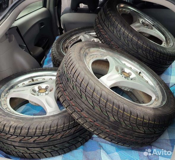 Колеса в сборе диски r17 rays с-ultra HD