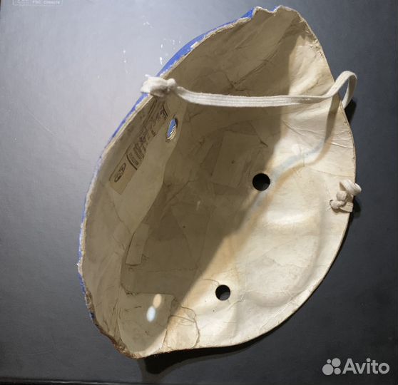 Маска Попугай Новогодняя елочная игрушка СССР