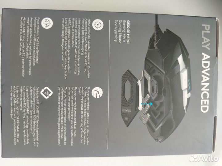 Игровая мышь logitech g502 se