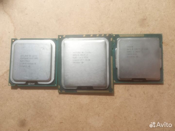 Процессоры intel