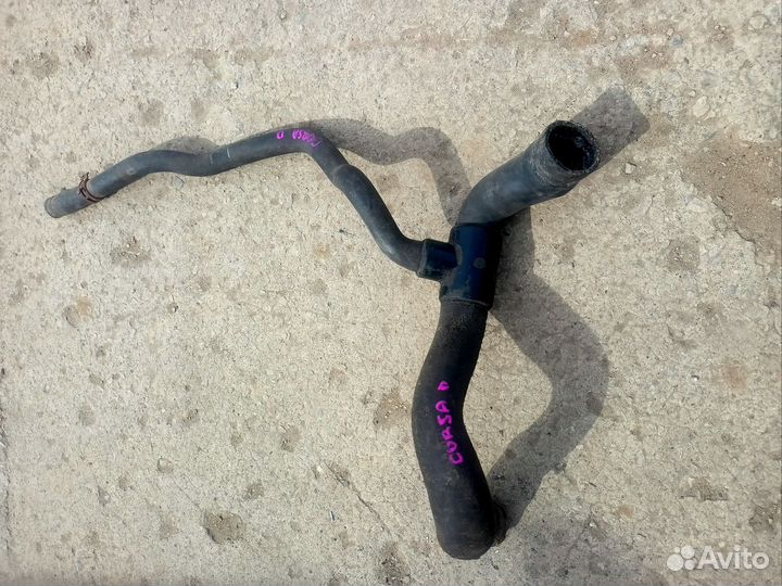 Патрубок радиатора Opel Corsa D