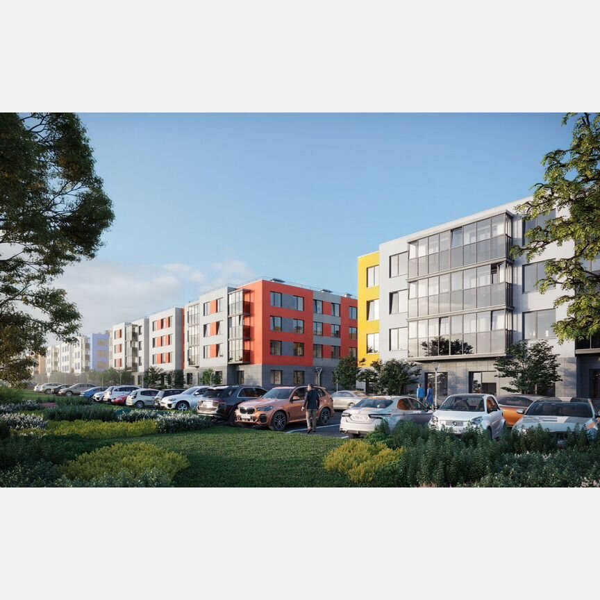 1-к. квартира, 36,8 м², 4/4 эт.