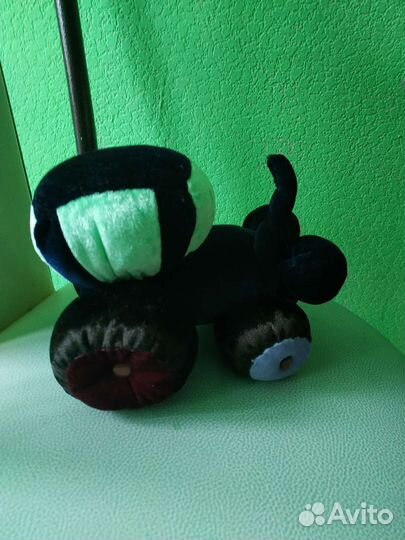 Мягкая игрушка синий трактор