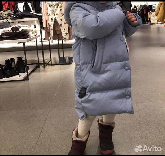 Пуховик для девочки 116