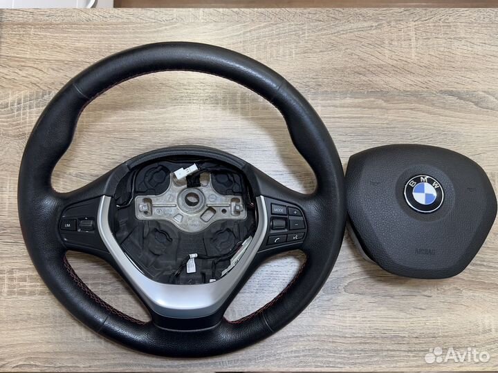 Sport руль BMW F серия с подушкой и подогревом