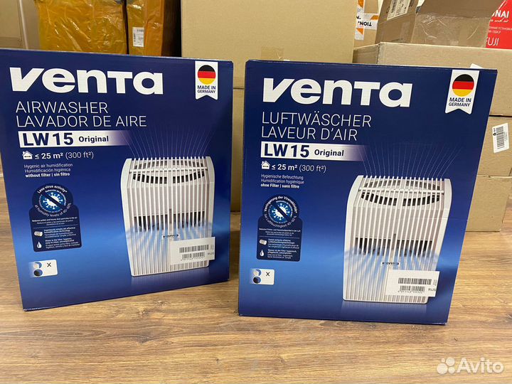 Мойка воздуха Venta LW 15 white/black