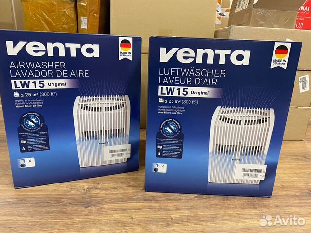 Мойка воздуха Venta LW 15 white/black