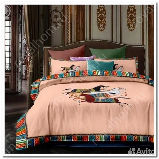 Постельное белье hermes Евро хлопок