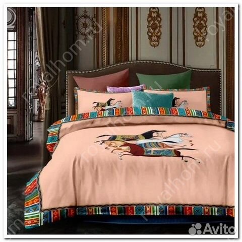 Постельное белье hermes Евро хлопок