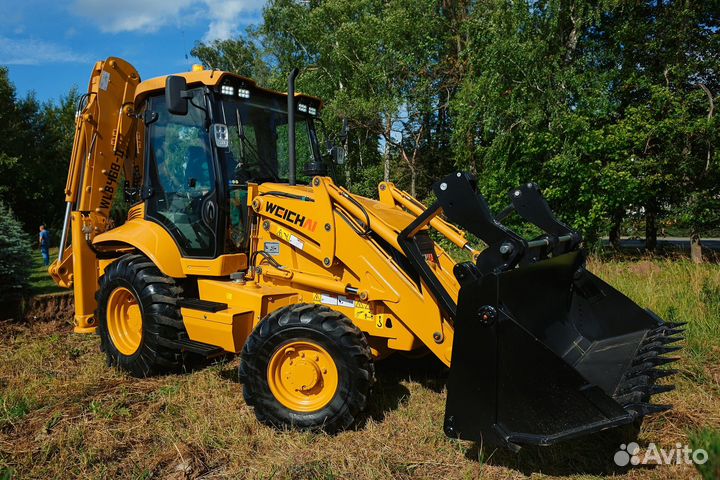 Экскаватор-погрузчик Weichai Heavy WL468-II, 2023