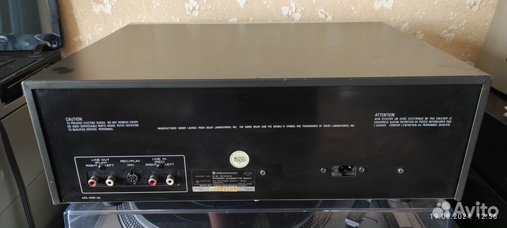 Кассетный магнитофон Kenwood KX-2060 (Japan) 220v