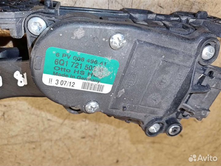 Педаль газа Skoda Fabia II рест