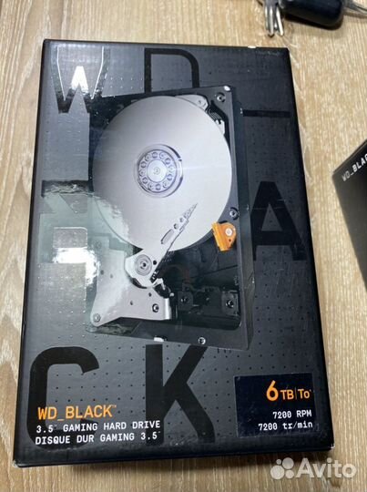 Жесткий диск Western Digital WD Black 6 TB