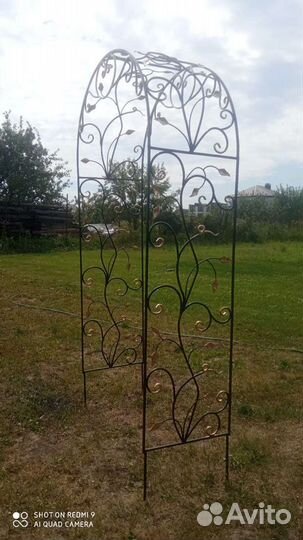 Садовая кованая арка, скамейка Продажа/аренда