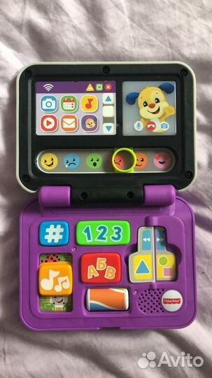 Игрушка ноутбук fisher price