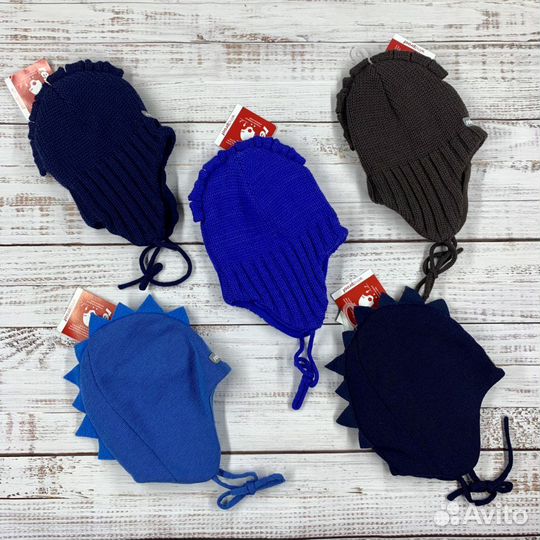 Шапки Рейма зимние шерсть гребешки на выбор