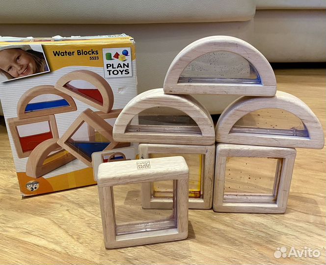 Игрушки Plan Toys развивающие конструкторы