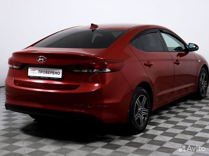 Hyundai Elantra 1.6 AT, 2018, 71 515 км