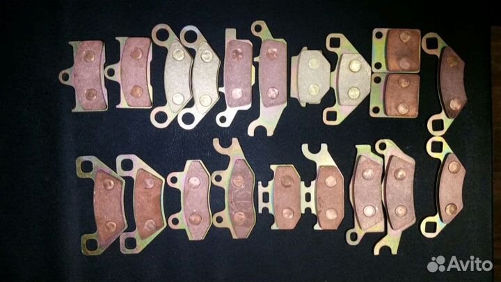 Тормозные колодки медные для квадроциклов в ассорт